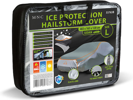 MNC Acoperă Pentru Honda Logo 483x150x120cm Pentru Grindină Impermeabilă Mare Pentru Sedan