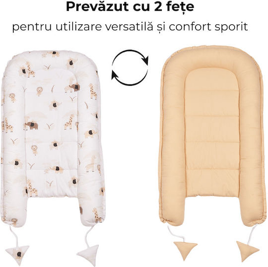 Kidizi Baby Nest Kissen Beige 50x90cm