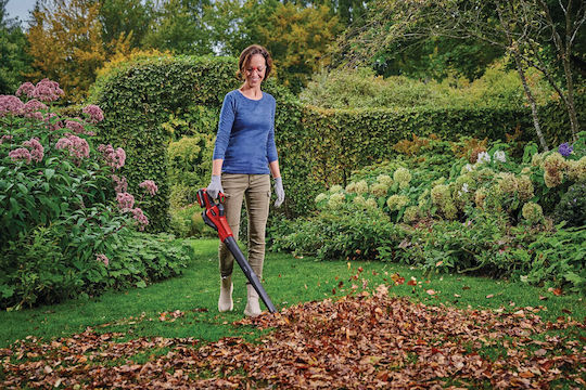 Einhell GE-UB 18/250 Handheld Leaf Blower / Vacuum 18V with 1 Battery 4Ah & Maximum Air Speed 250km/h