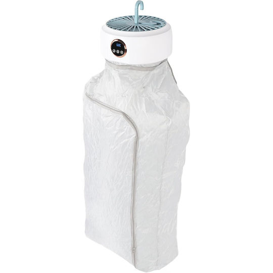 Uscător De Haine Alista Home Portabil Pliabil Silențios Cu Temporizator Reglabil 26,5 X 11 Cm Alb