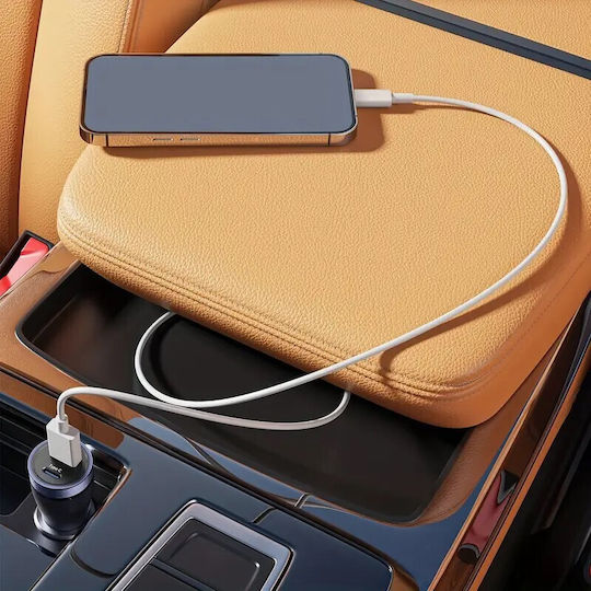 Fast Charging Data Cable Alista Home Usb-b Port Compatible Iphone Lightning Ports 2a Fast Charging 2m Length White