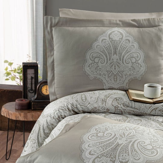 First Choice Σετ Διπλή 200x220cm Elegant Beige