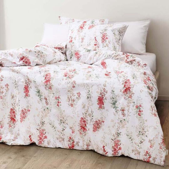 Majoli Bahar Set Huse Pentru Pilote Duble 200x220cm Floral
