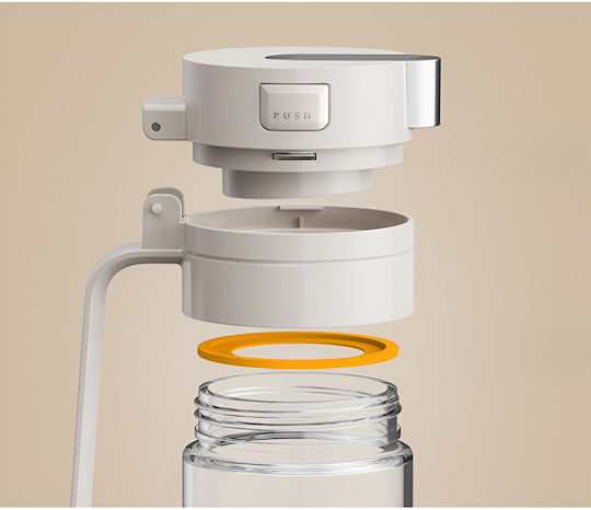 Alista Home Δοχείο Λαδιού Γυάλινο με Ροή 550ml