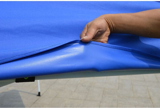 Alista Home Pavillonabdeckung Blau mit PVC-Beschichtung 2x2m