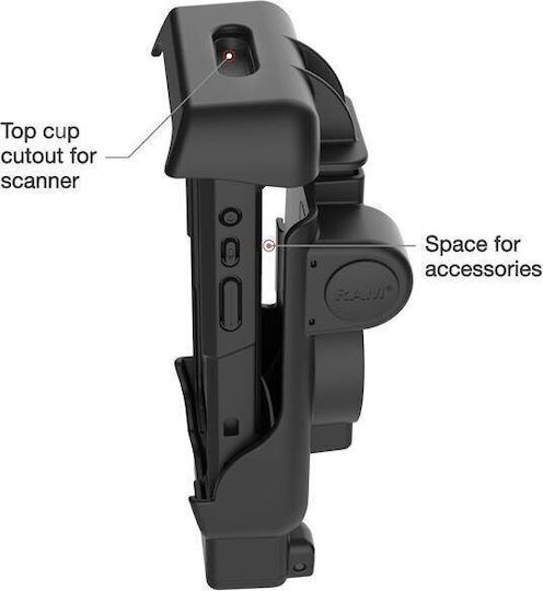 Ram Mounts Ram Powered Dock Honeywell Ct40 45 47 Multicolor
