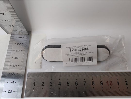 Kabelorganisator Alista Home Kabelclips Doppeltes Kleben Fixierung Silikon 3 Fächer Schwarz