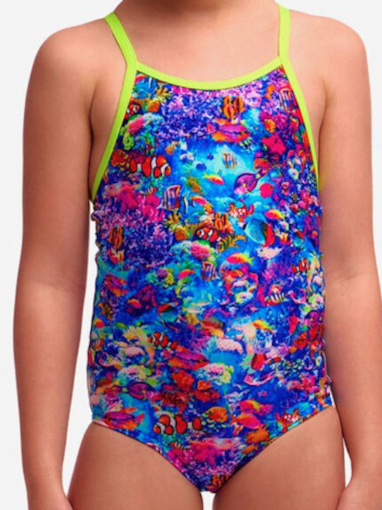Funkita Детски Костюм За Баня Една Част Син