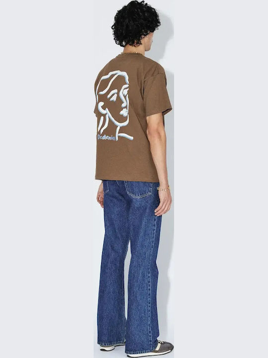 T-shirt Brown Draw 2411115-BG8-004