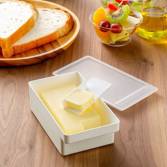 Alista Home Βουτυριέρα Πλαστική Λευκή Alista Home Βουτυριέρα Πλαστική Λευκή