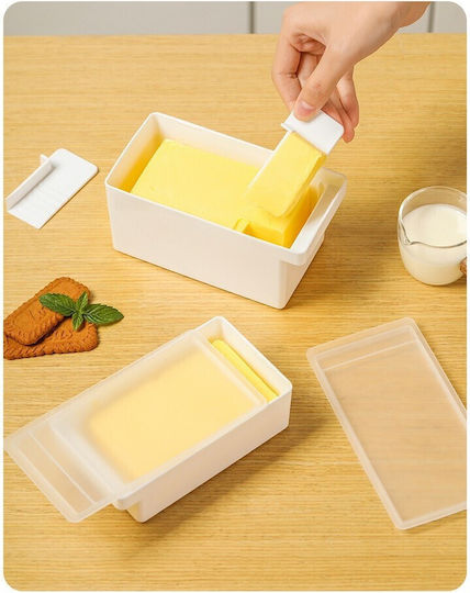 Alista Home Butterdose Kunststoff Weiß