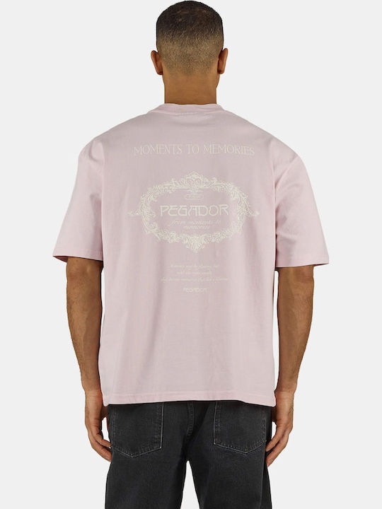 T-shirt Washed Powder Pink