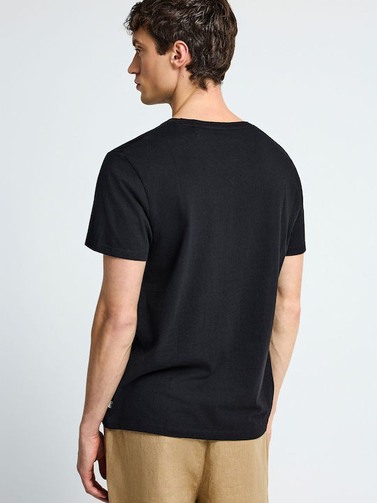 T-Shirt Schwarz FBM013-002-04-Black