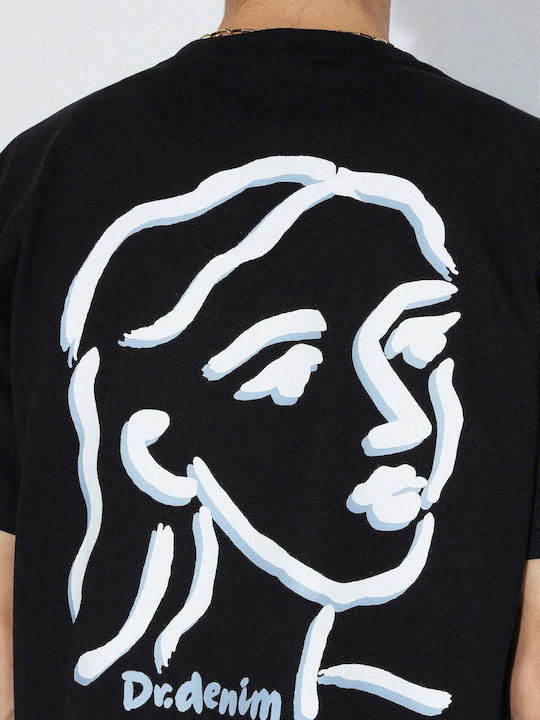 T-shirt Black Draw 2411115-BG7-003