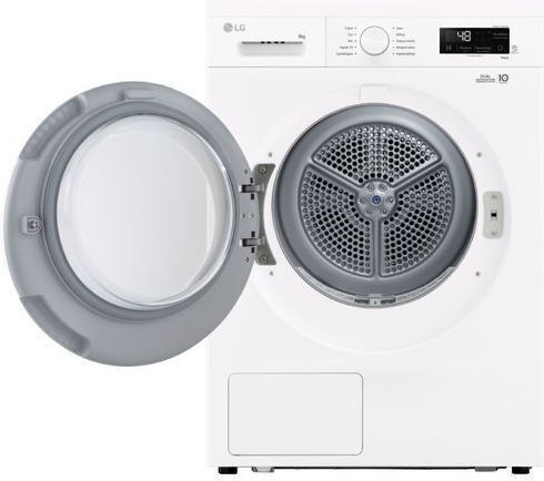 LG RHX1009NWH Uscător de rufe 9kg cu pompă de căldură