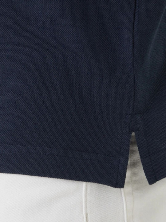 Polo Short Sleeve Blouse Dark Sapphire