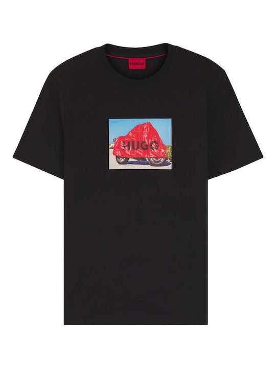 Herrenblusen Kurzarm T-Shirt Schwarz