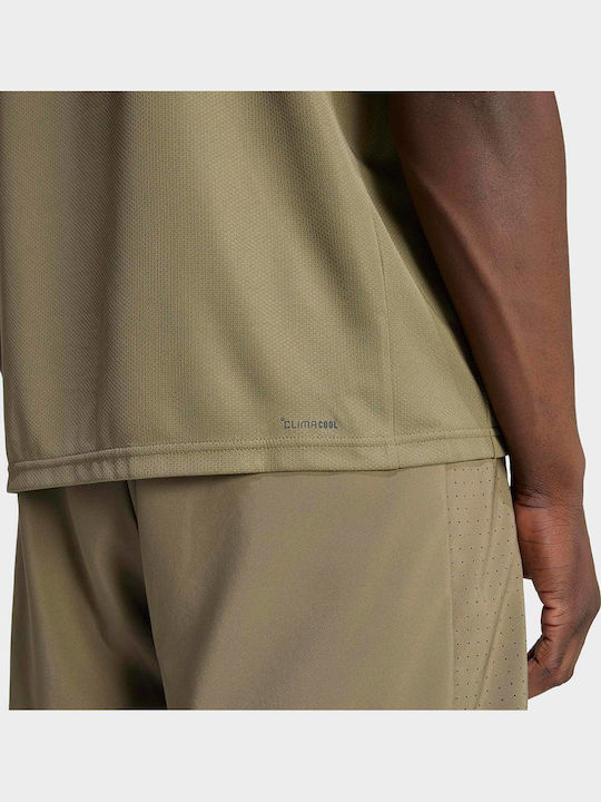 Tricou Sport Kaki