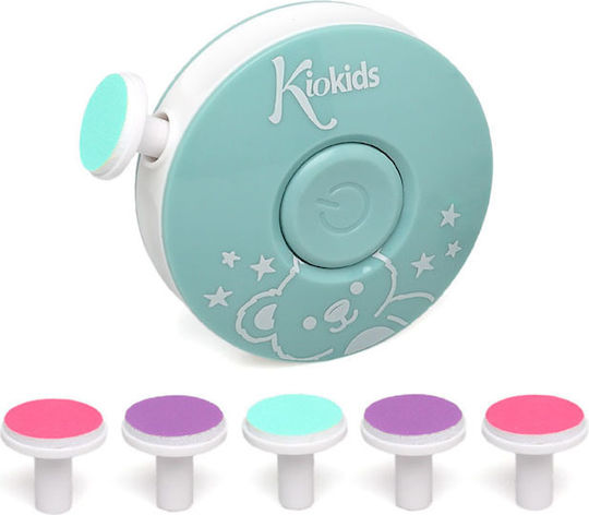Kiokids Baby Electric Nail File 2 Pieces Pink