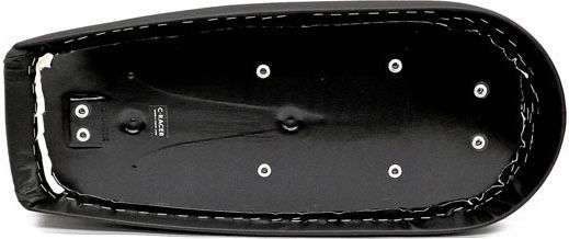 C-racer Şa De Motocicletă Neagră Universală C-racer Fat Scramsadle Scaun Scrambler Negru