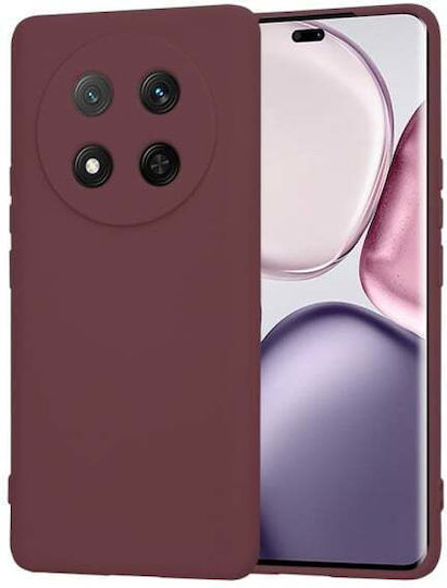 Techsuit Umschlag Rückseite Burgundisch für Honor Magic7 Lite