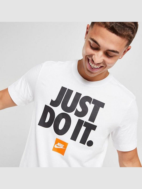 Just Do It T-Shirt Weiß