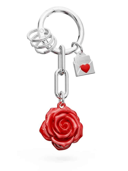 Metalmorphose Mtm386-01 Keychain Keyholder Bag Charm Nature Collection – Rose Letter
