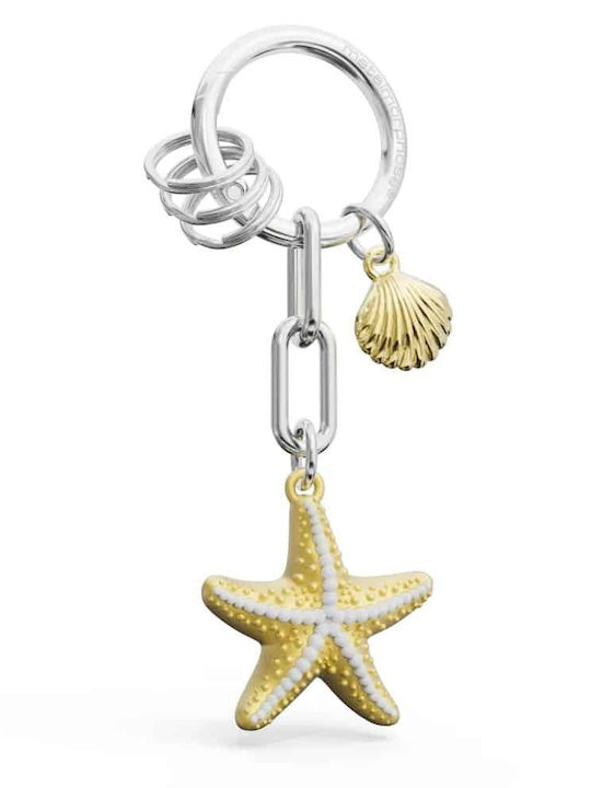 Metalmorphose Mtm411-01 Μπρελοκ Keyholder Bagcharm Sealife Collection – Starfish Shell