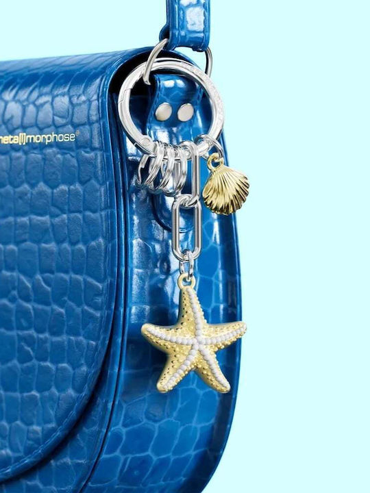 Metalmorphose Mtm411-01 Μπρελοκ Keyholder Bagcharm Sealife Collection – Starfish Shell