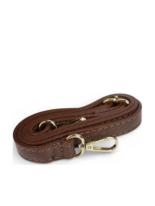 Damentasche aus Leder Shopper Schulter Braun