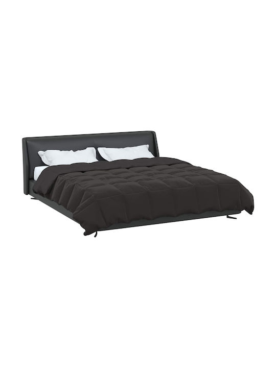 vidaXL Samt Decke Übergröße 220x260cm Anthrazit