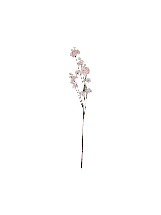 Florista Κλαδί Άνθη Κερασιάς 116cm Ροζ Ροζ Βάθος 28cm X Πλάτος 9cm X Ύψος 116cm