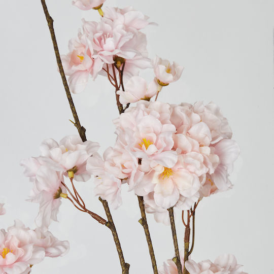 Florista Κλαδί Άνθη Κερασιάς 116cm Ροζ Ροζ Βάθος 28cm X Πλάτος 9cm X Ύψος 116cm