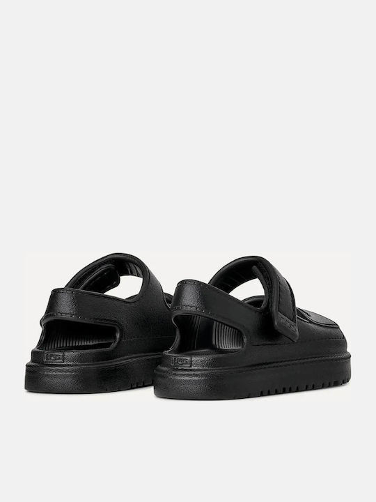 Sandale Tip Pantof Goldenglow Negre