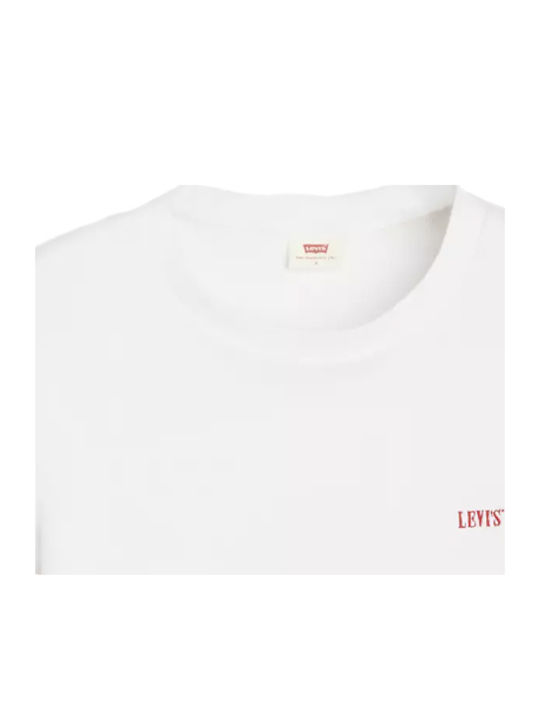 Essential Sporty Γυναικείο Αθλητικό Crop T-shirt Λευκό