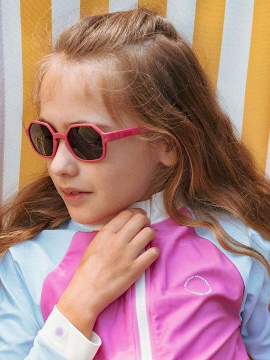 KiETLA Years Unbreakable Kids Sunglasses with Polarized Lens Red