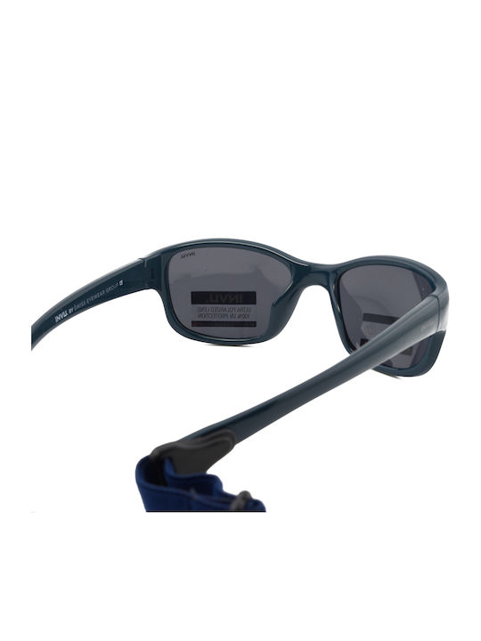 Invu Baby Kids Sunglasses with Polarized Blue Lenses for 1-4 Years