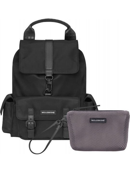 Moleskine Τσάντα Πλάτης για Laptop σε Μαύρο χρώμα