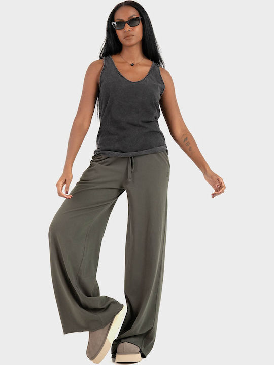 Women's Cotton Pantaloons Khaki