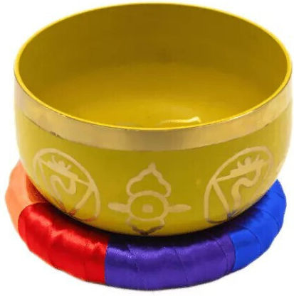 Gift Set Singing Bowl – Singing Bowl Manipura Chakra Solar Plexus 13cm