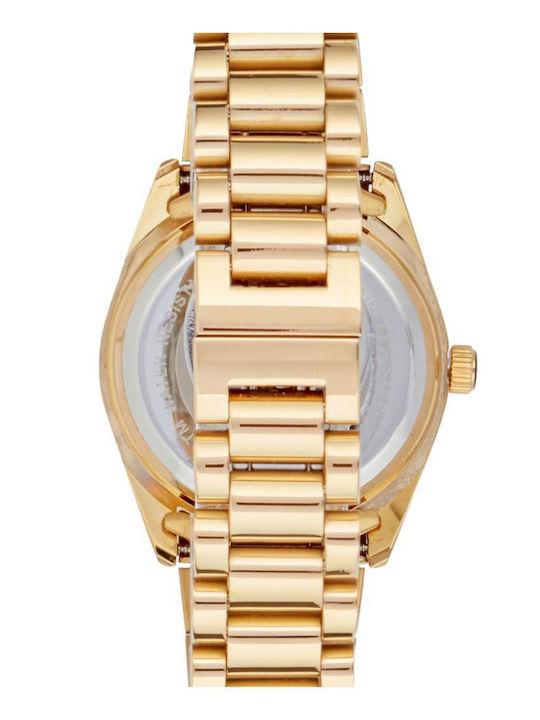 U.S. Polo Assn. Battery Watch with Metal Bracelet