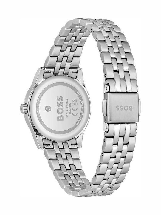 Boss Graceful Womens Watch 25mm Battery with Silver Metal Bracelet