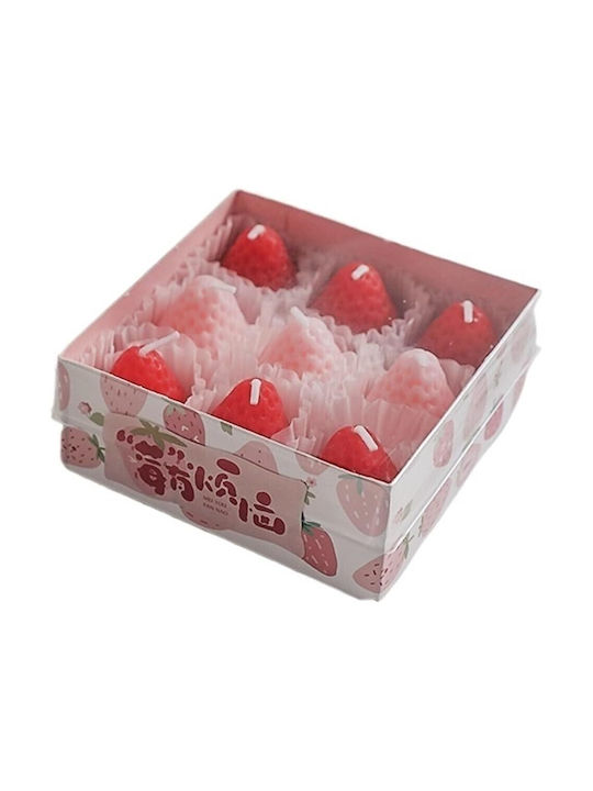 Alista Home Lumânare Aromatică Din Soia În Cutie Metalică Cu Miros De Afine 117gr 9 Bucăți