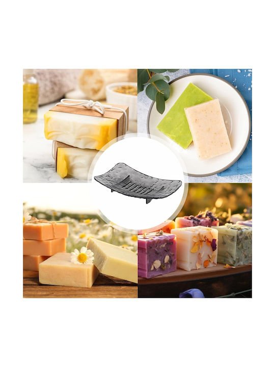 Alista Home Σαπουνοθήκη Πλαστική Γκρι 4775277373015