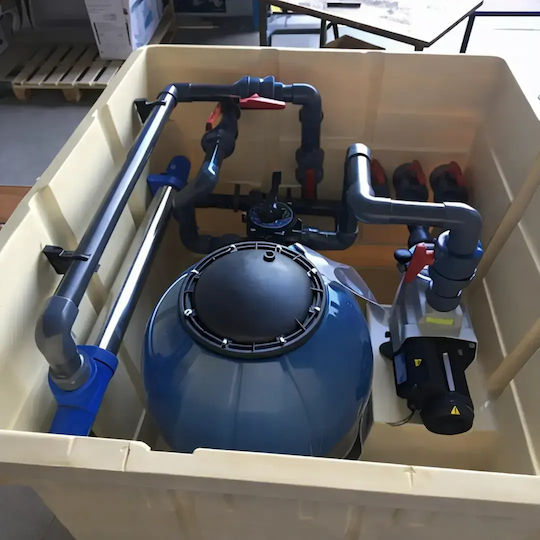 Hayward Granada with Powerflo Pump Pool Engine Room