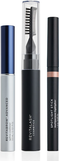 RevitaLash Σετ Μακιγιάζ Φρυδιών Highlighter σε Καστανή Απόχρωση 1.2gr