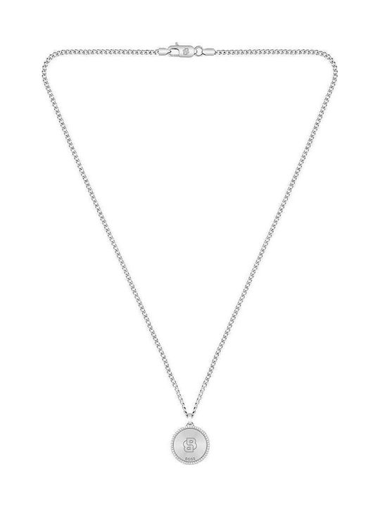 Boss Double Necklace Made of Steel