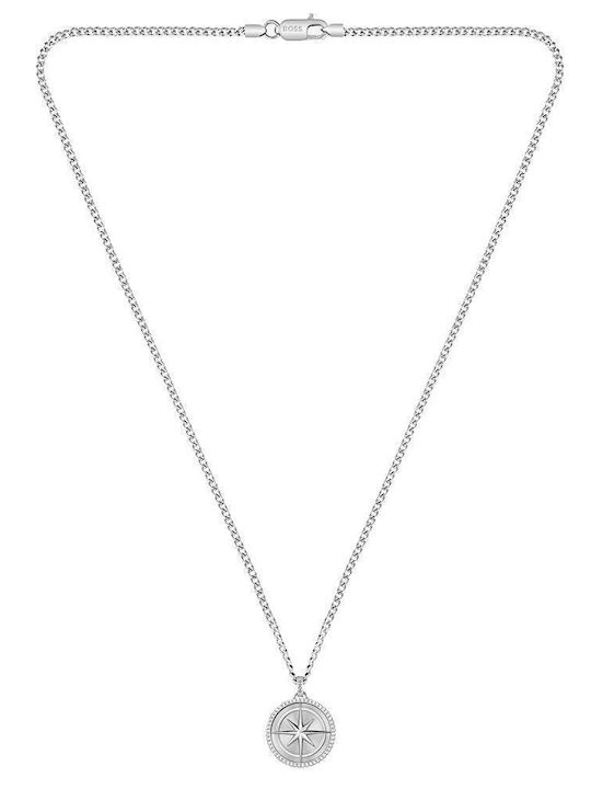 Boss Double Necklace Made of Steel