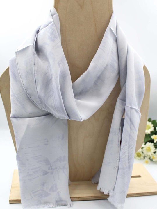 Women's Silk Shawl Gray
