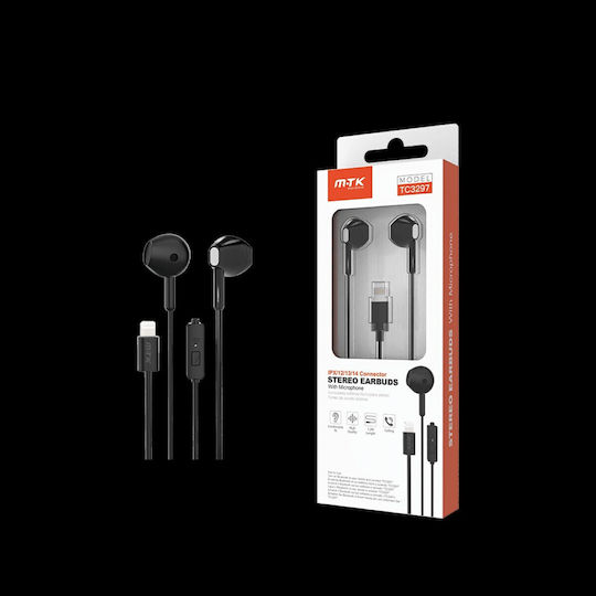 Moveteck In-ear Handsfree Earphones Plug 3.5mm Black 0352972